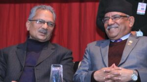 PM Dahal, NSP Chair Bhattarai hold meeting   