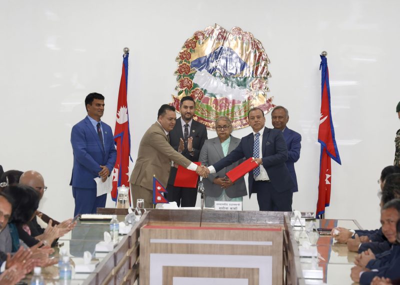 NRNA two factions agree to unite, Minister Kharel insists on sustainability of unification