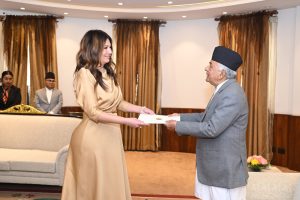 Five non-resident ambassadors to Nepal present letters of credence   