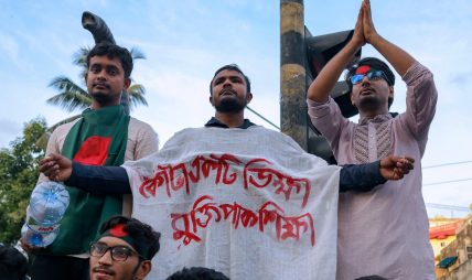 Tens of thousands attend funeral of killed Bangladesh student leader